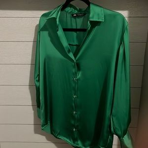 Satan button down shirt